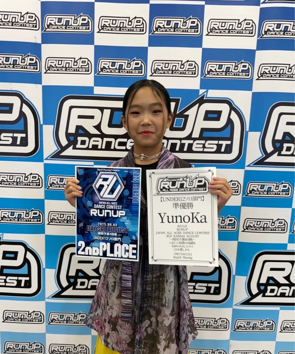 RUNUPにて準優勝！！